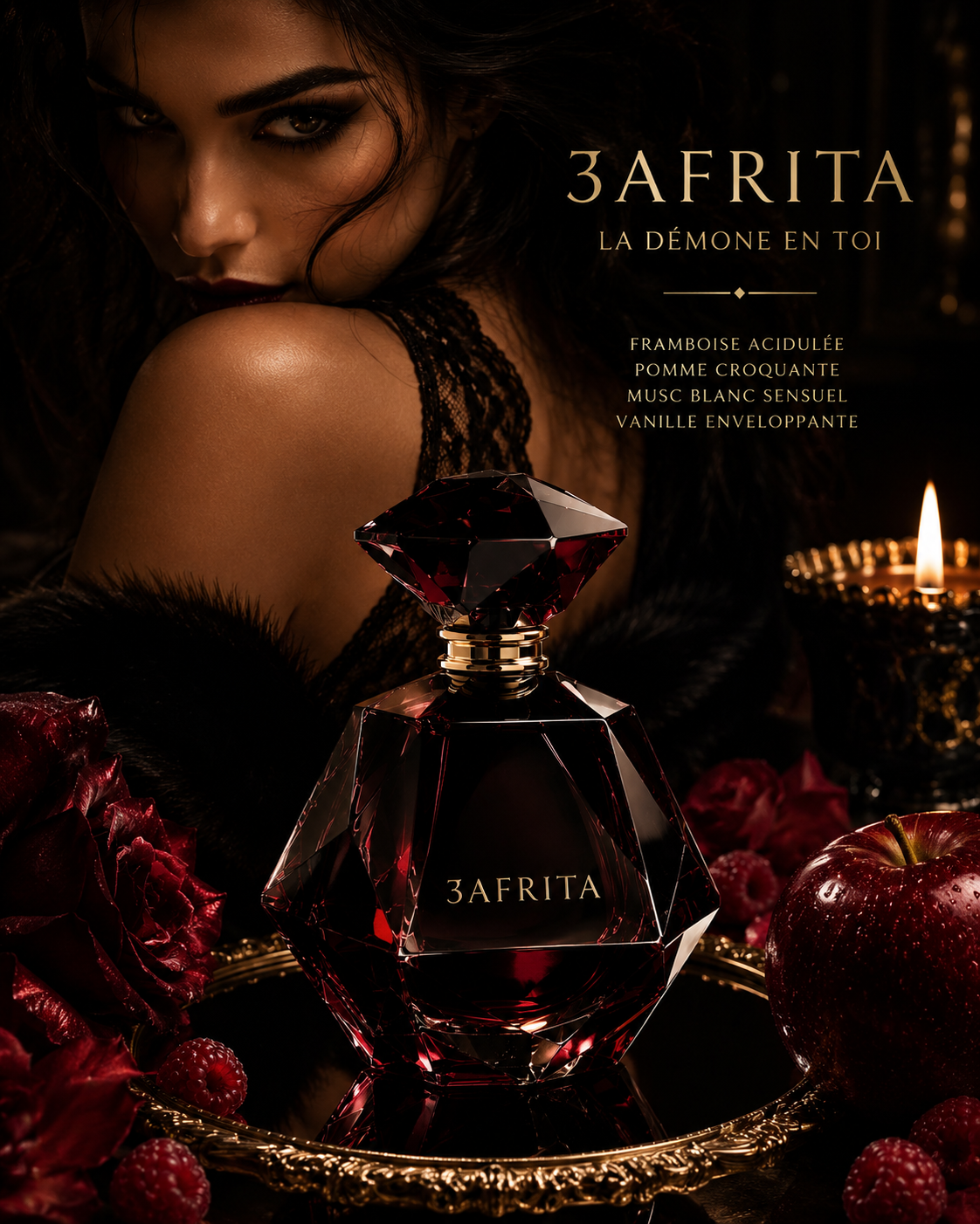 Parfum 3AFRITA et reflets luxe